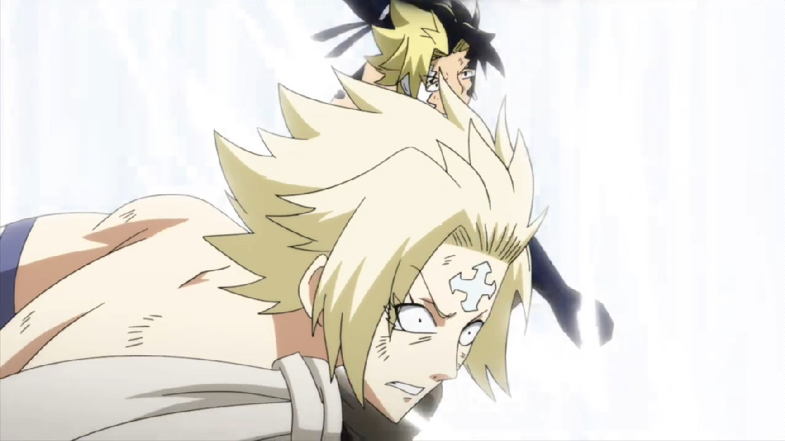 妖精的尾巴拉凯德不把斯汀放在眼里认为对方很弱结果被吊打