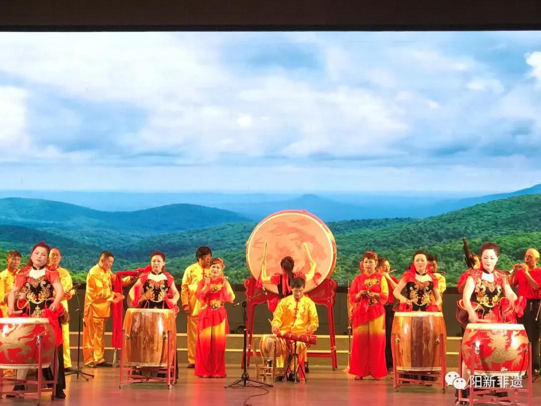 阳新县"牌子锣"参加全市非遗展演获好评