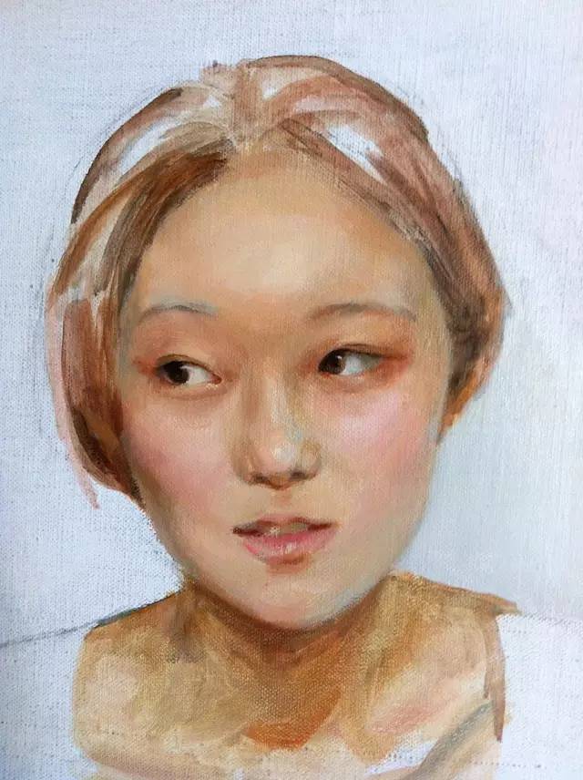 静美如她用画笔描绘着生活的温馨