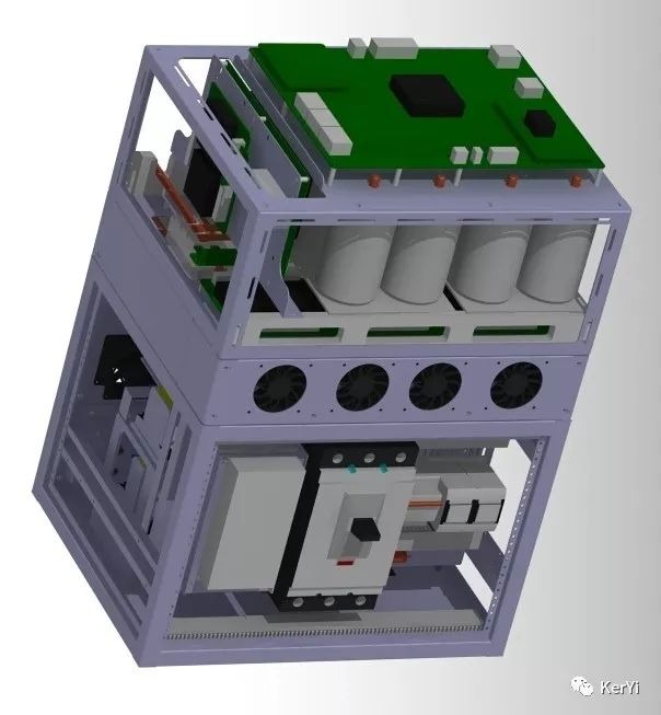 10kw釩電池儲能系統模塊stp格式文件