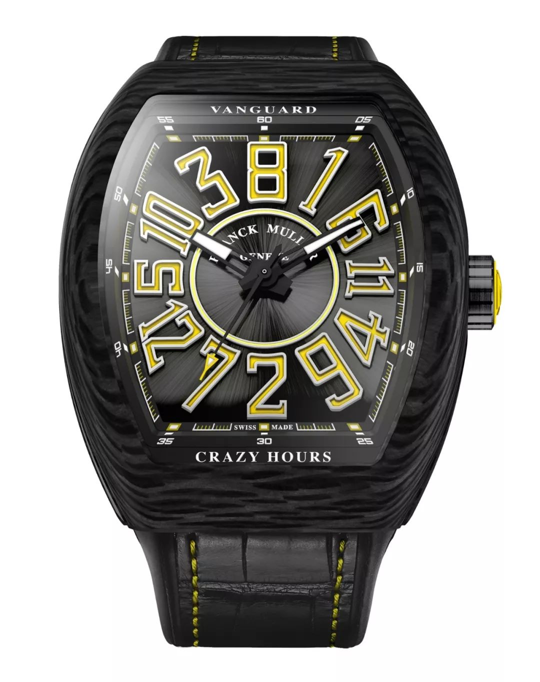 vanguardcrazy hours亚洲特别版腕表充分反映品牌的大胆风格,同时彰显
