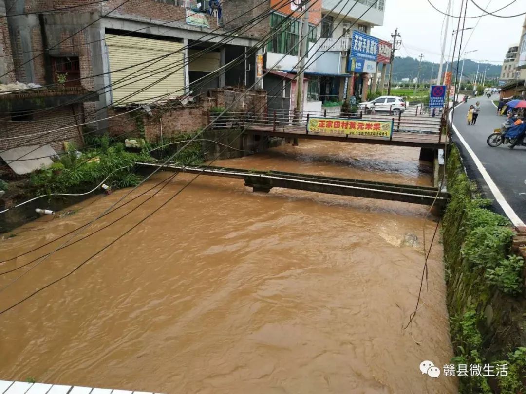 白鹭乡,三溪乡,南塘镇受灾较严重赣县区东北部遭受暴雨袭