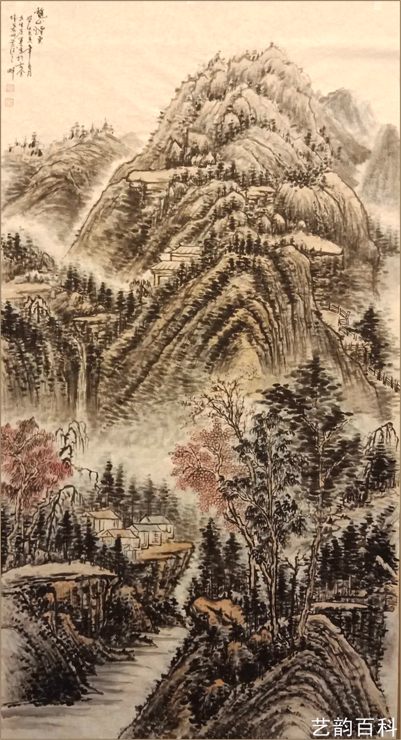 画家姚久生山水画作品欣赏