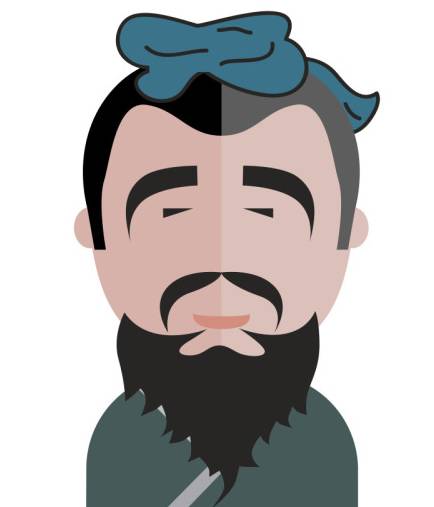 同学们是不是觉得很奇怪呀?贪官这么坏,你郑板桥还要送他画!你你你!