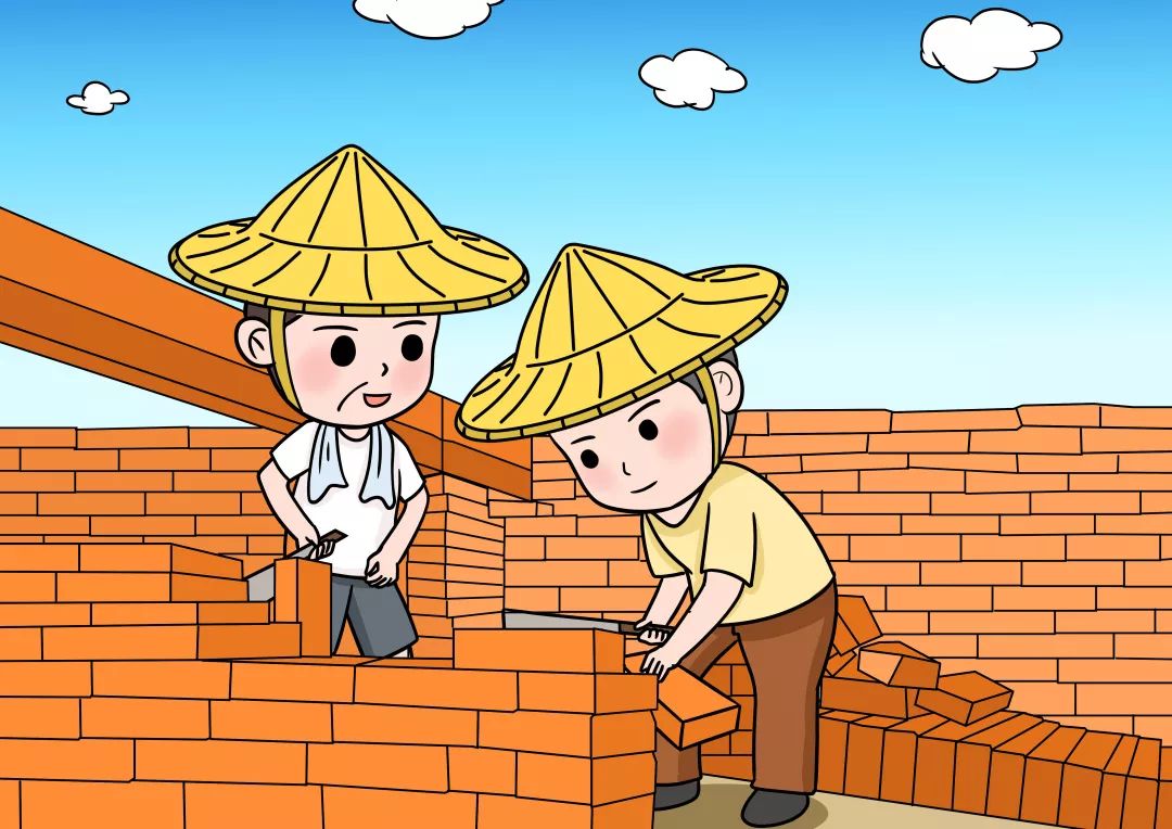 漫画一分钟了解建筑工地时代变迁史