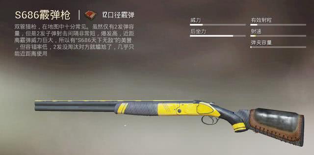 "喷子",作为游戏中唯一的一把半自动霰弹枪,s12k可以连续打出5发子弹