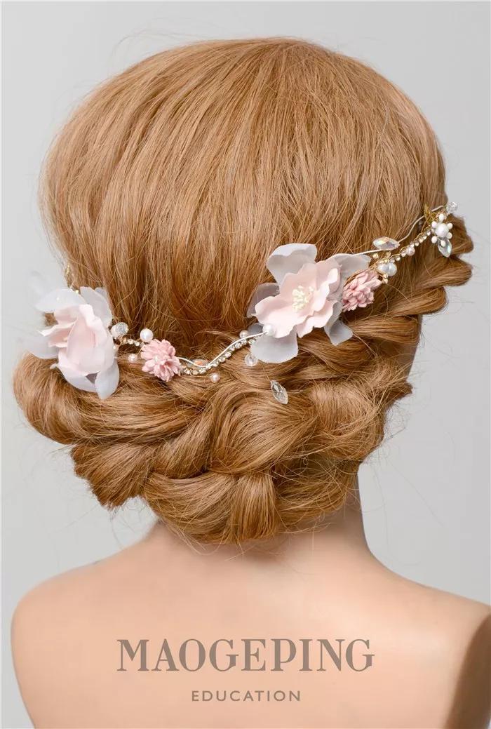 手把手教你打造伴娘盘发精致唯美显气质