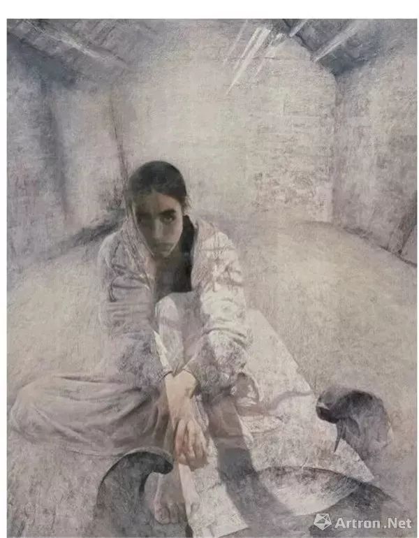 诗人翟永明作为何多苓画作中多次被描绘的女性对象,谈到《小翟》及