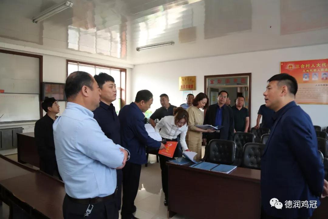 鸡冠区区委书记齐明达到西郊乡督导检查扫黑除恶专项斗争工作