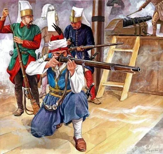 奥斯曼近卫军让巴巴里海盗实力大增在欧洲叛教者的运作之下,摩尔人