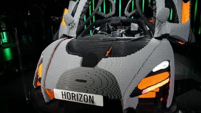 极限竞速地平线4等比例乐高版迈凯伦塞纳跑车