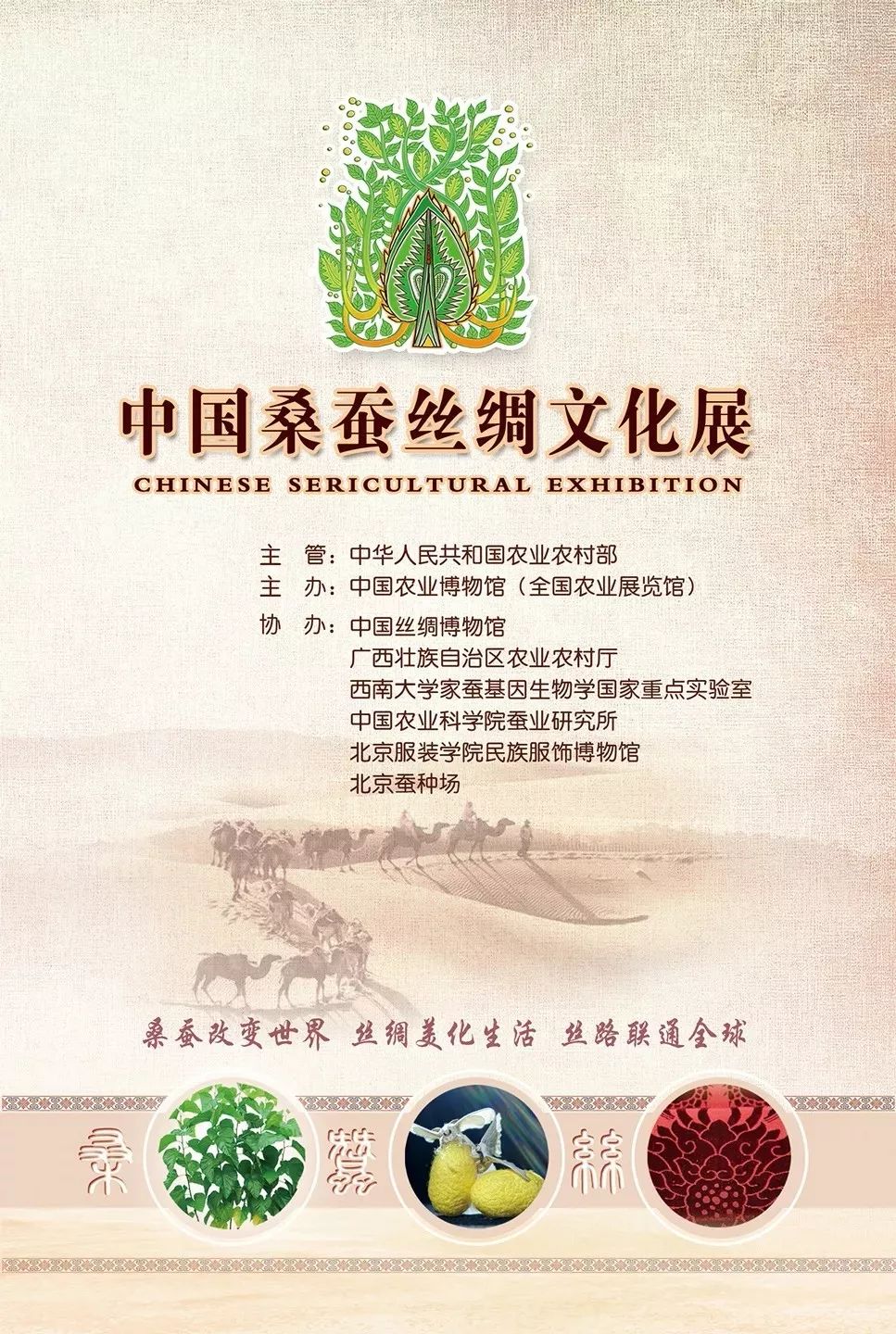 新申看展会 | 中国桑蚕丝绸文化展开幕_展览