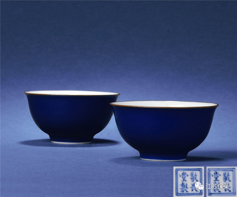 保莱分享:如何鉴赏清代霁蓝釉瓷器及其收藏价值