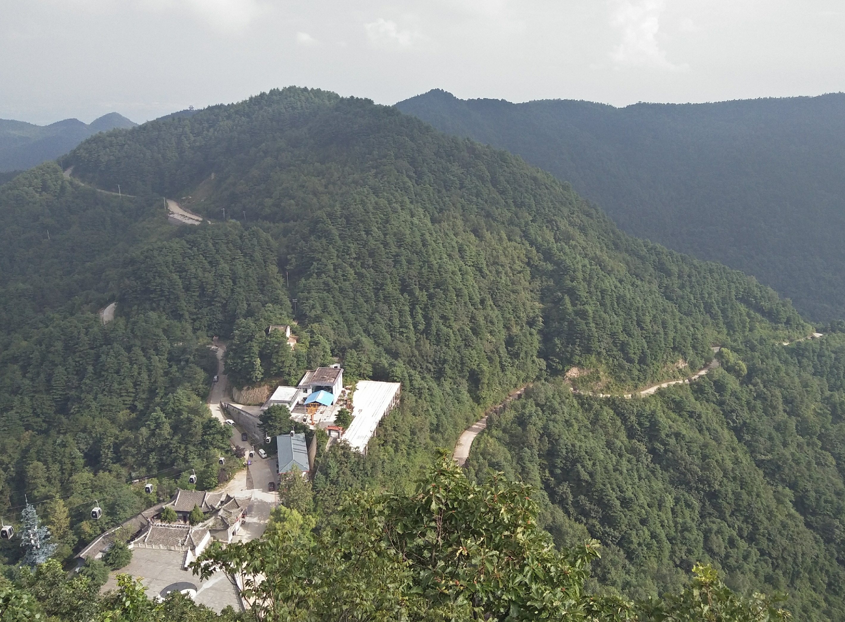 步行三万步,登临汉中道教圣地天台山最高峰岱顶