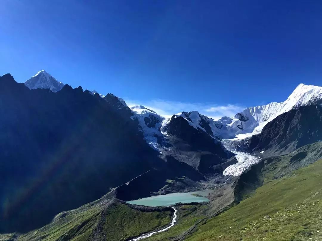 经典|| 贡嘎山大环线完美穿越8日_海拔