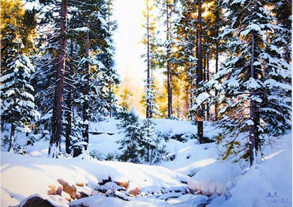 陶世虎画家《水彩创作 透明滋润的特色》