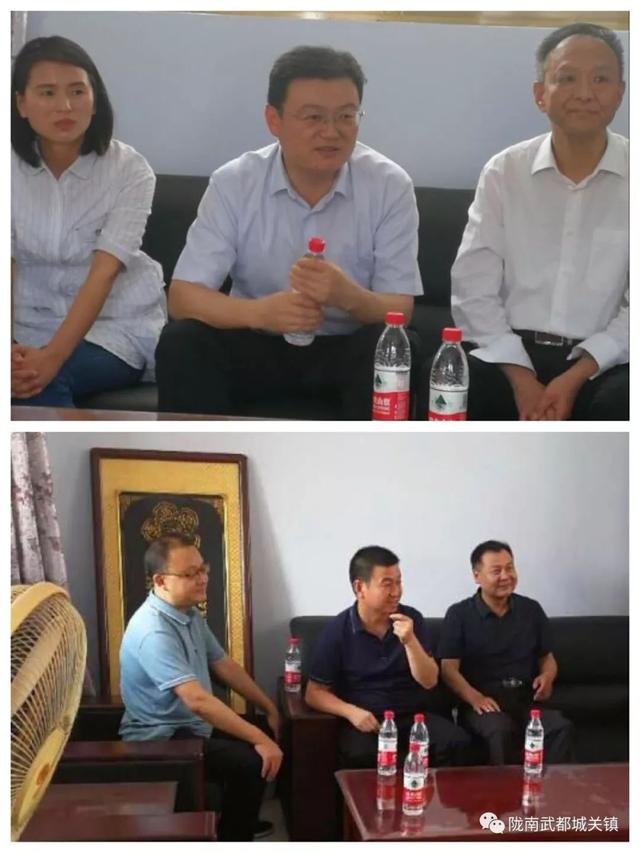 區政府副區長李娜,區人大副主任符章團等一行,在城關鎮黨委書記鞏文元