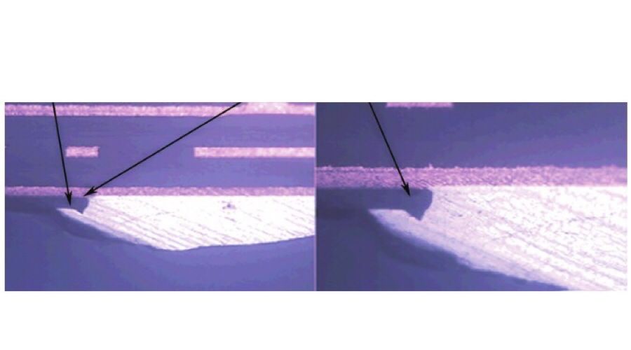 pcb阻焊层绿油起泡案例分析