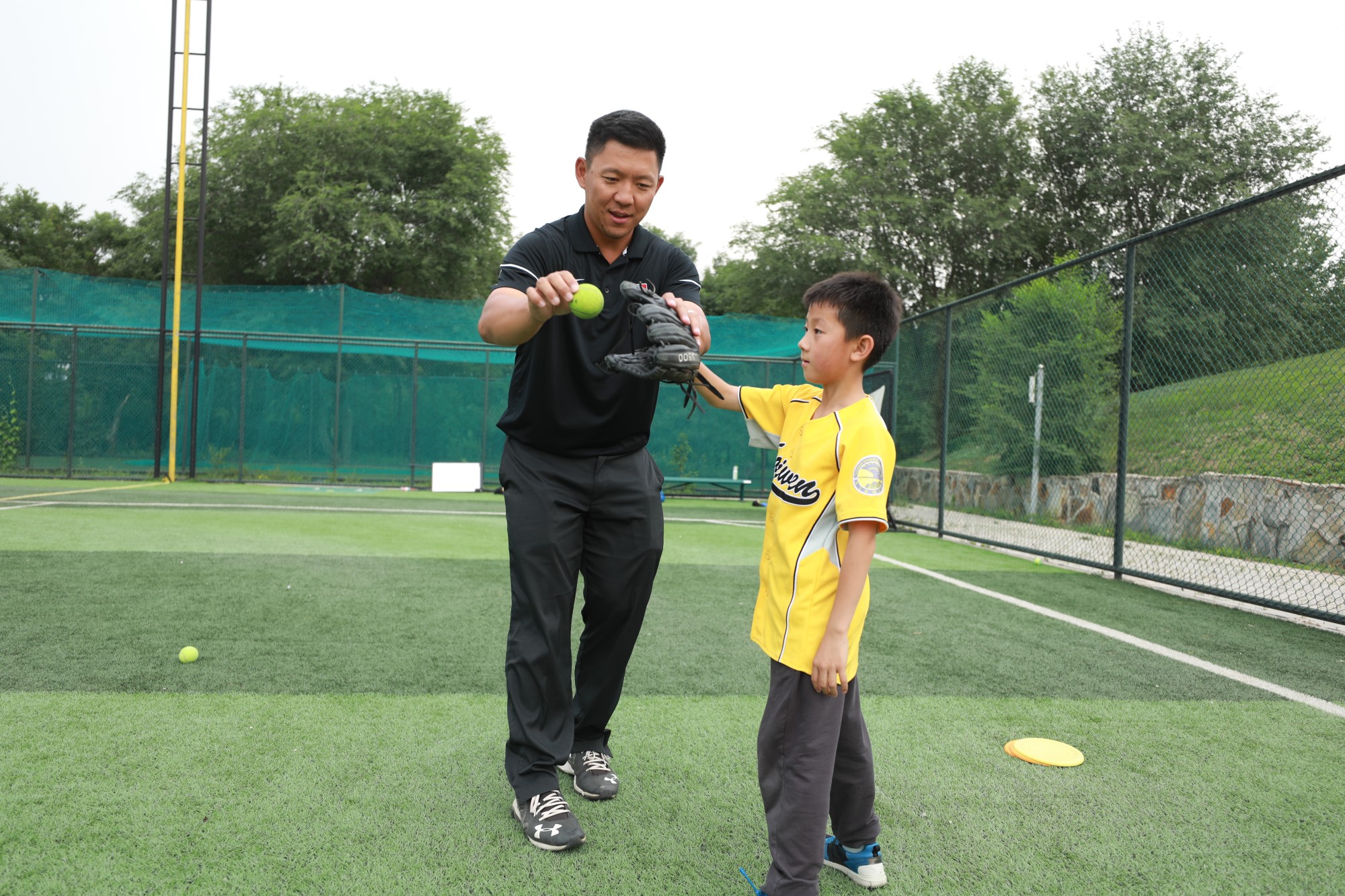 棒球梦想mlb棒球发展中心主教练张宝树教练来访