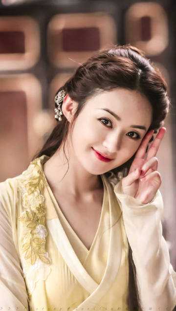 赵丽颖的绝美古装照,网友:不愧古装剧都是女一号