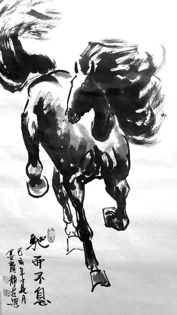 张老师的作品也进阶为极品画.