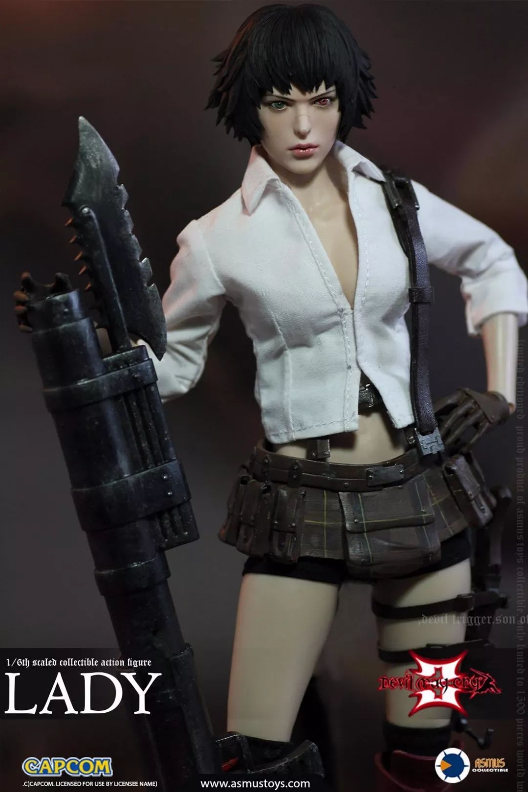 新品预告 asmus toys 1/6《devil may cry3/dmc3/鬼泣3 lady/蕾蒂