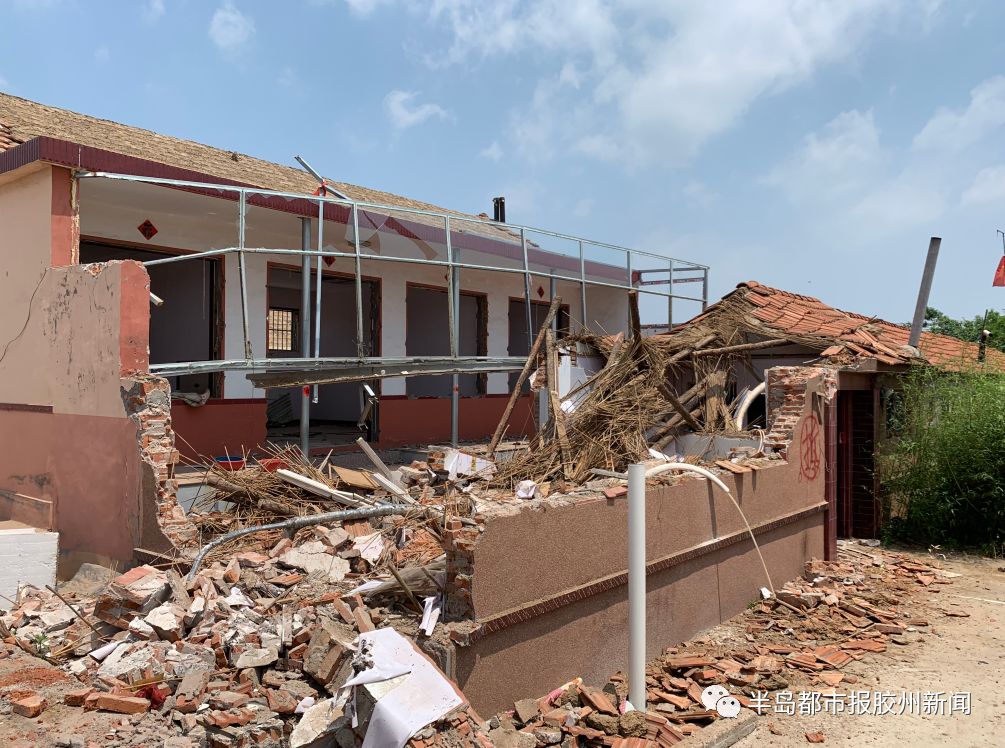 又有拆迁胶州上合示范区首批征迁村开拆而且