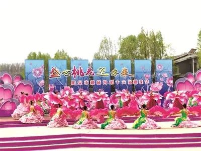 景区负责人史鹏飞说:"每年桃花节期间,桃林沟景区接待游客超过10万