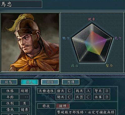 三国志11:最难对付的4大武将,赵云仅第3,打他容易有去无回_马忠