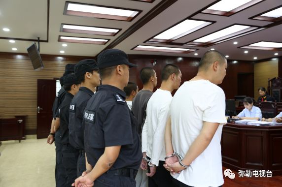 判25年判20年大快人心云南9名涉恶团伙成员被判刑