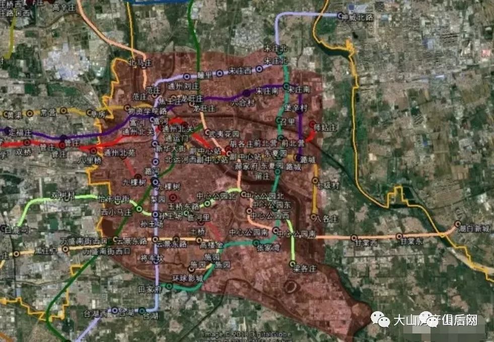 嚴肅爆料北京未來20年地鐵規劃招標再造三大環線連接環京四大組團