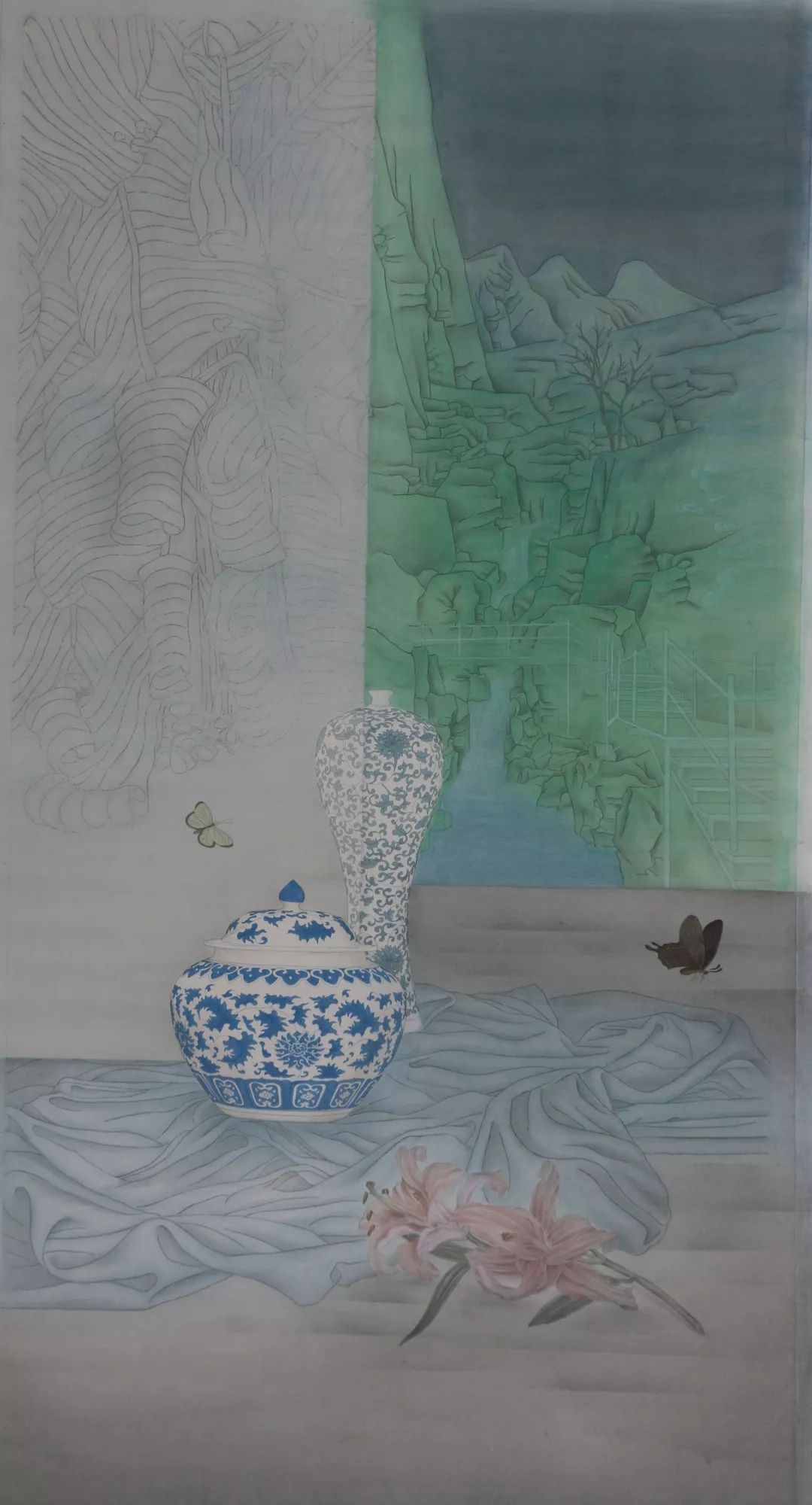 潍坊学院美术学院2019年毕业作品展中国画专业
