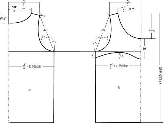 服裝製版之5款女士吊帶背心的結構圖紙整理