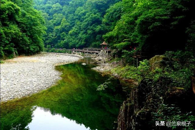 神奇秀美的隴南陽壩梅園溝原生態風景區