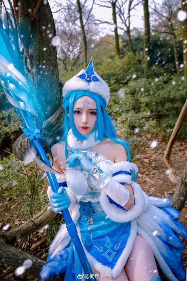 王者榮耀最美王昭君cosplay我覺得2號最美你呢