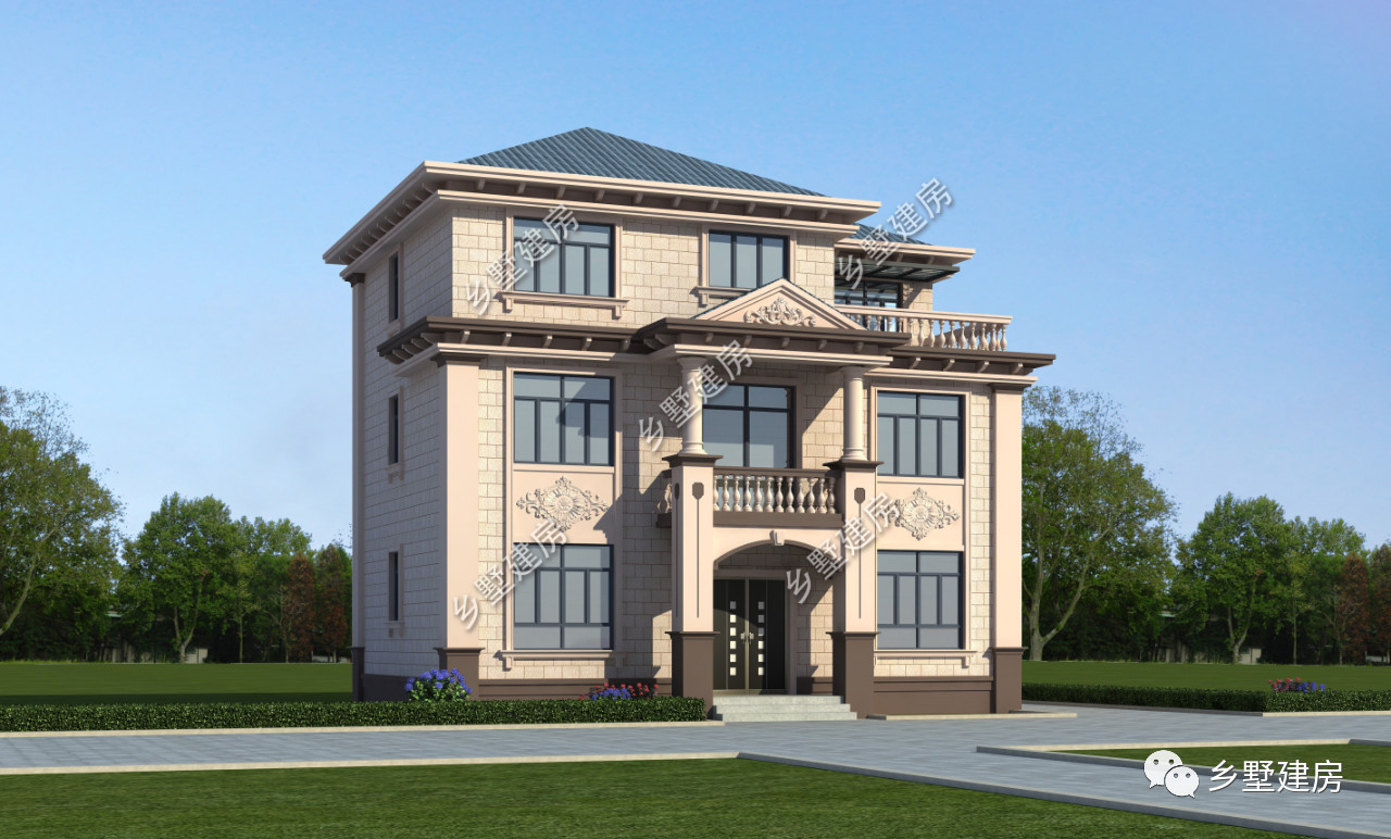 12x10米农村小别墅简约又实用这才是自建房该有的样子