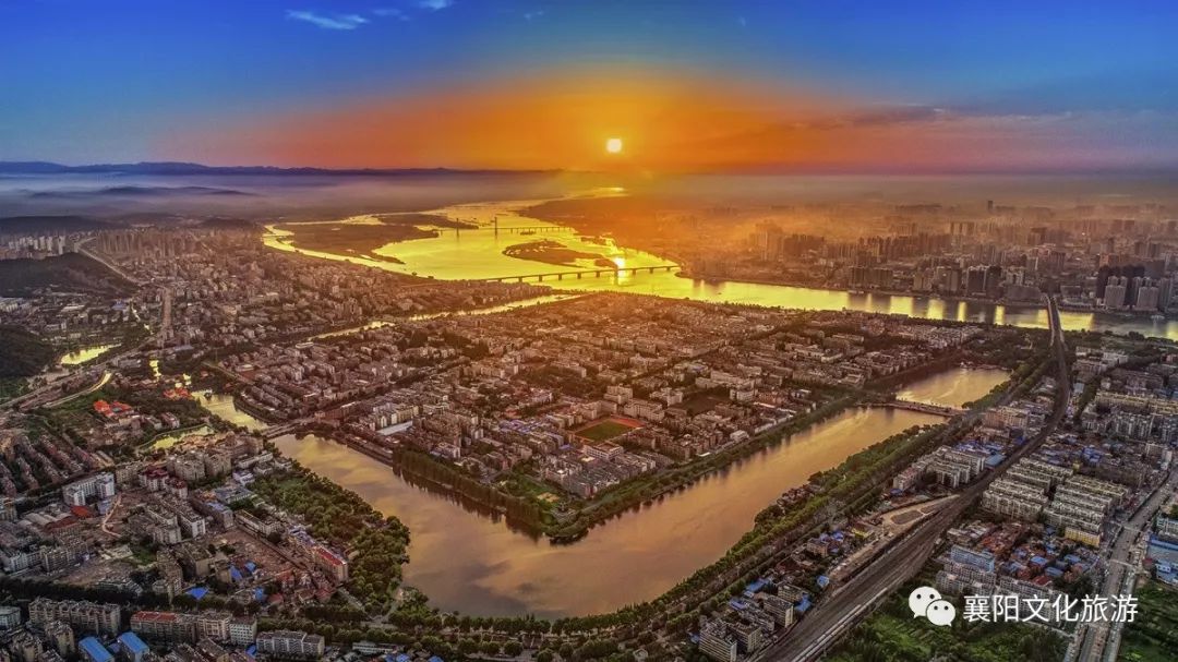 襄阳市 全景图图片