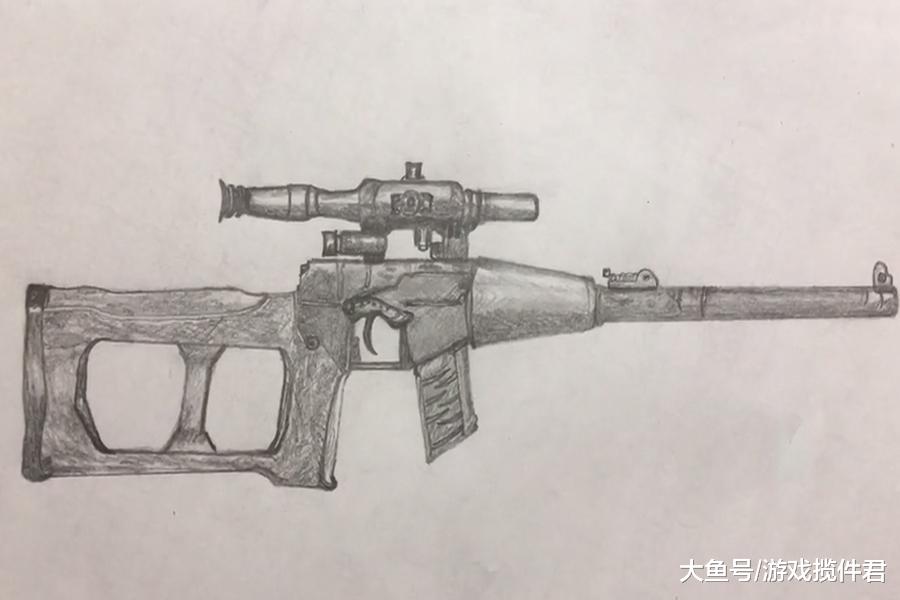 M416素描初学者图片