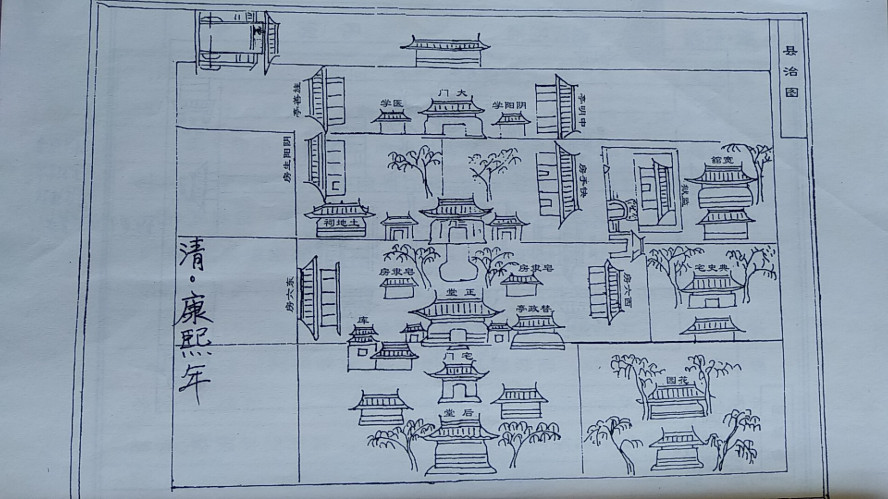 清朝六部衙门布局图图片