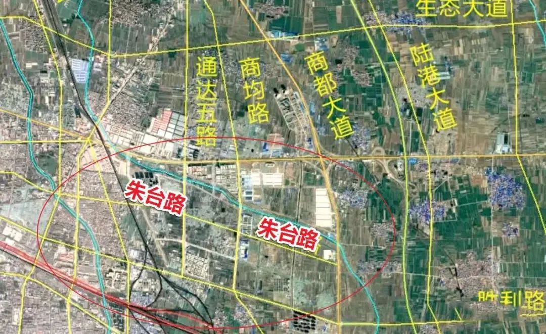 商丘又有两条大道一座大公园即将诞生