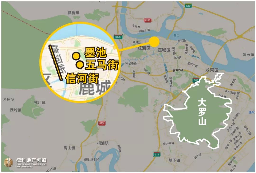 温州五马街地图手绘图片