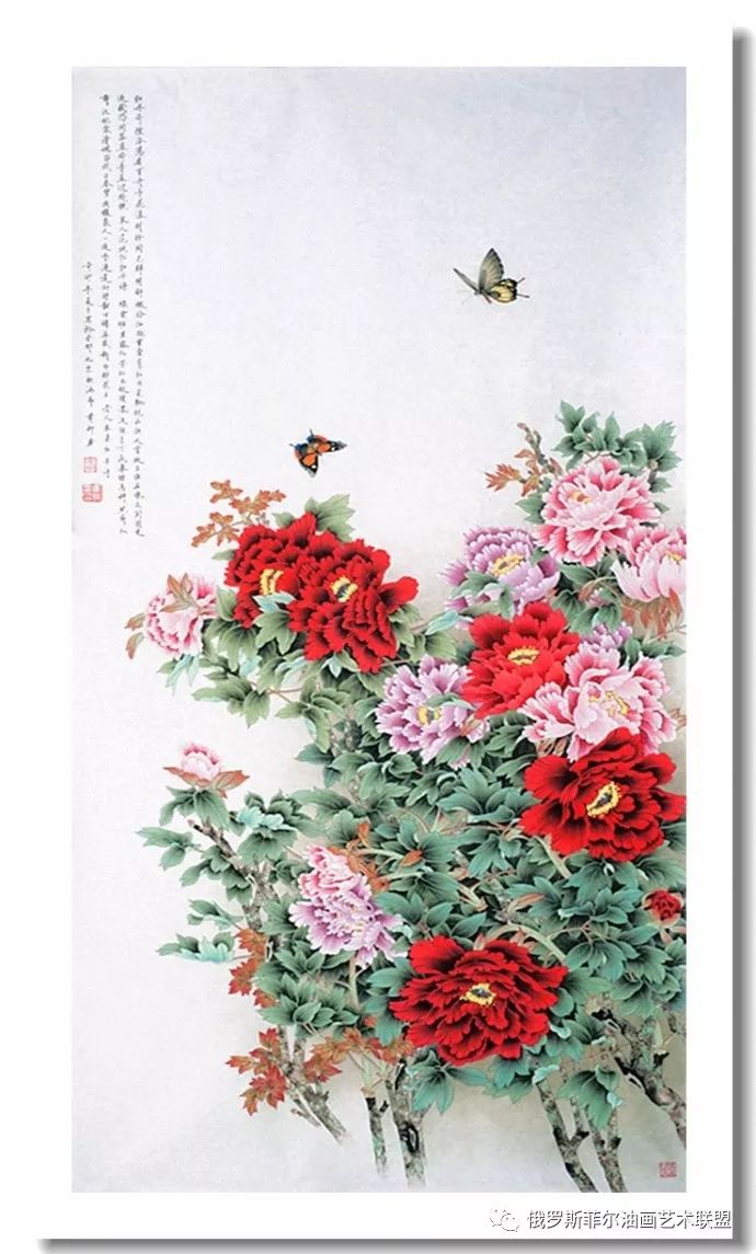 尚古求新中国女画家韦娜工笔画作品赏析