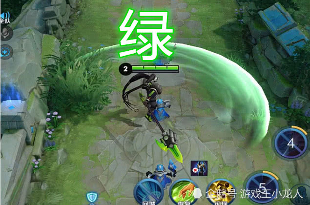 王者荣耀:吕布野性能量到底有多绿?技能特效绿到发慌,谁用谁绿