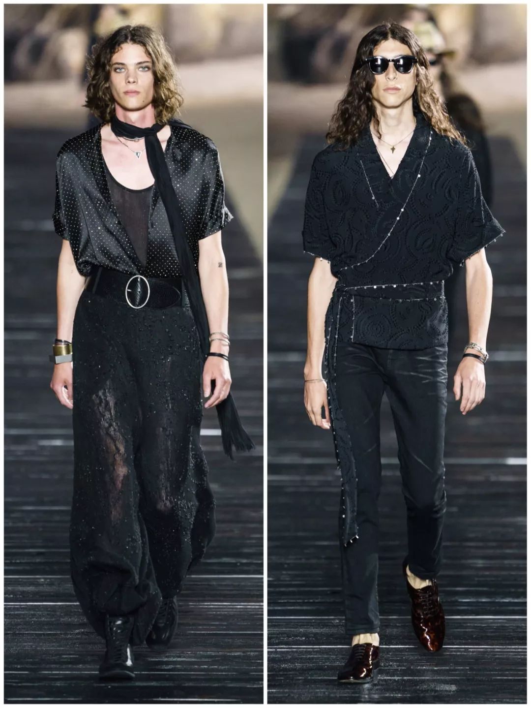 saintlaurent打开无性别主义男性服装女性化会被扣上伪娘帽子吗