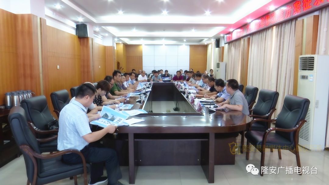 【关注】隆安县召开蝶城路,文塔路维修改造方案征求意见会