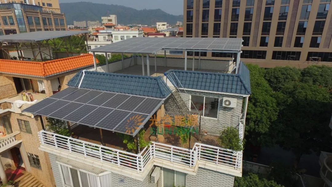 光伏发电与别墅的邂逅这才是标配