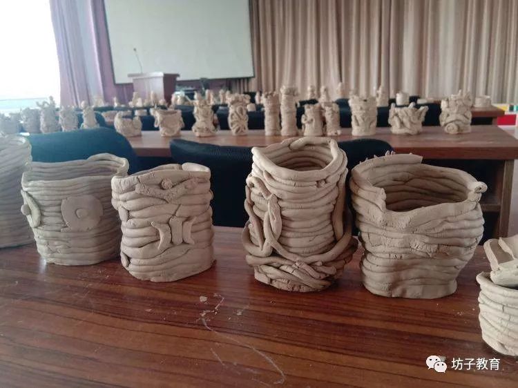 学校传真坊子区实验小学开展特色泥塑课程落实一校一品