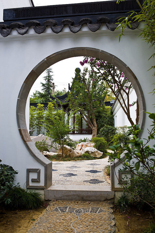 南京花园设计之中式景观