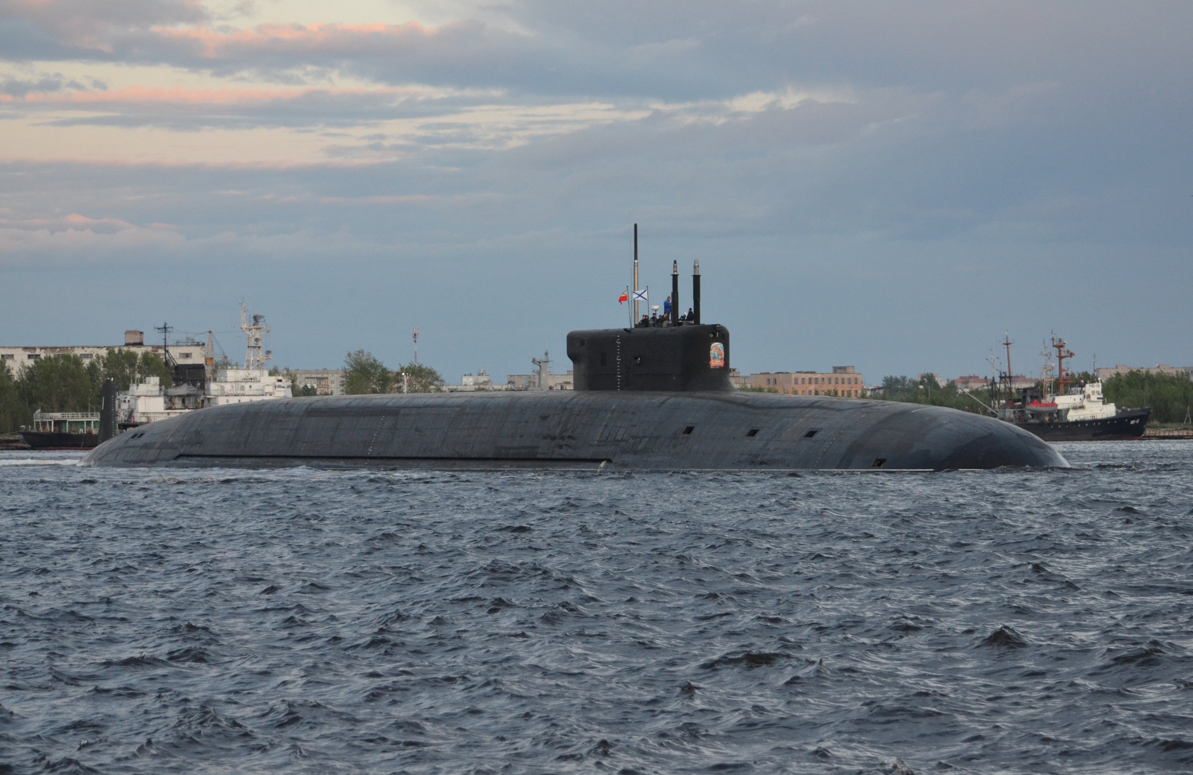 北风之神—俄海军首艘955a型弹道导弹核潜艇