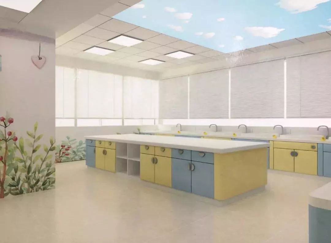 (建设项目立体效果图)县妇幼保健院办公室主任陈婷表示:"新大楼建成后